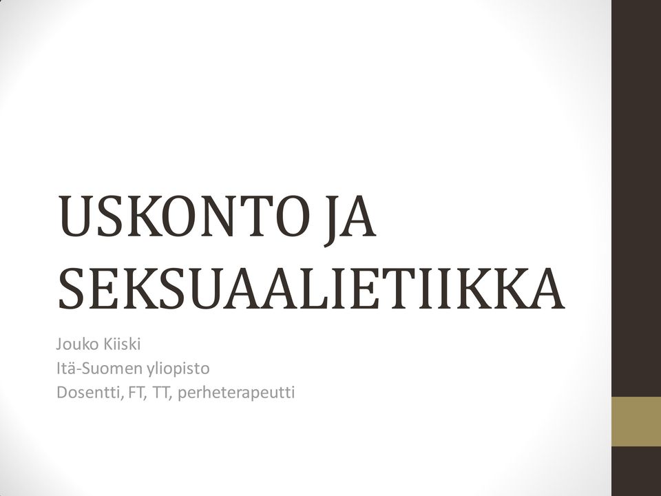 Kiiski Itä-Suomen