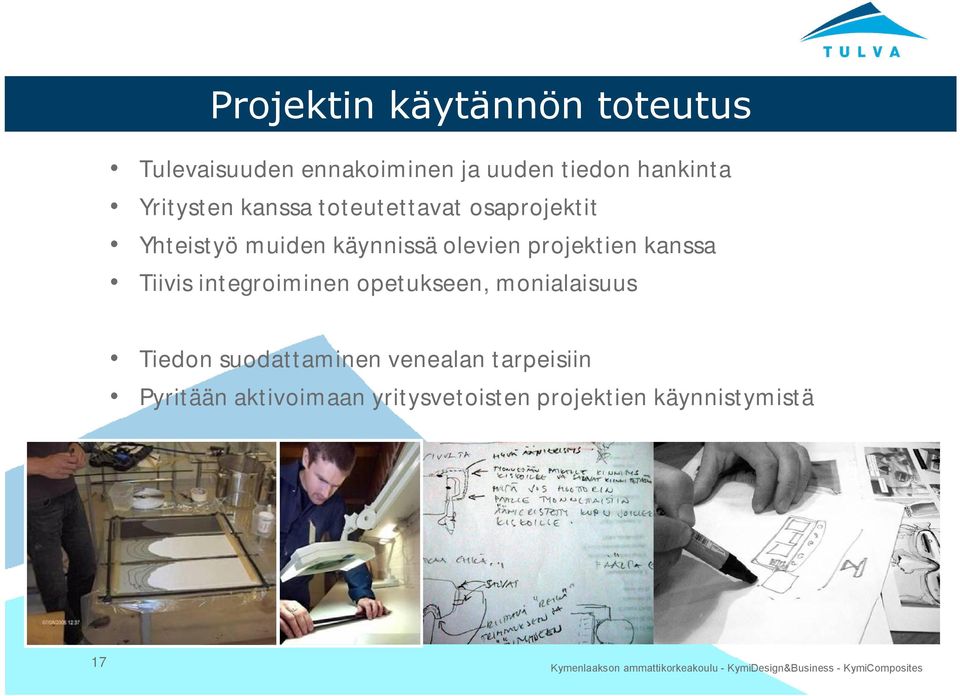 projektien kanssa Tiivis integroiminen opetukseen, monialaisuus Tiedon