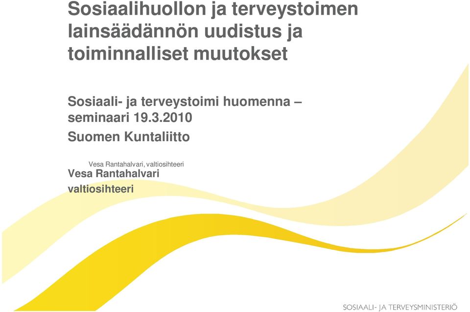 huomenna seminaari 19.3.