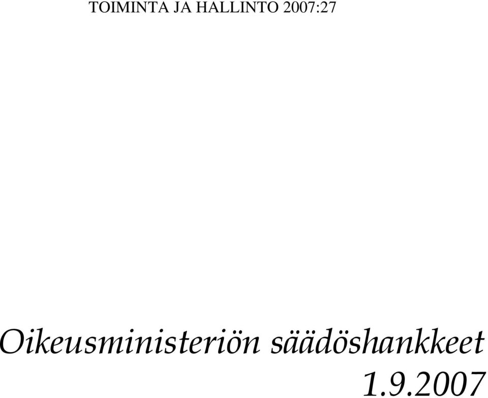 Oikeusministeriön