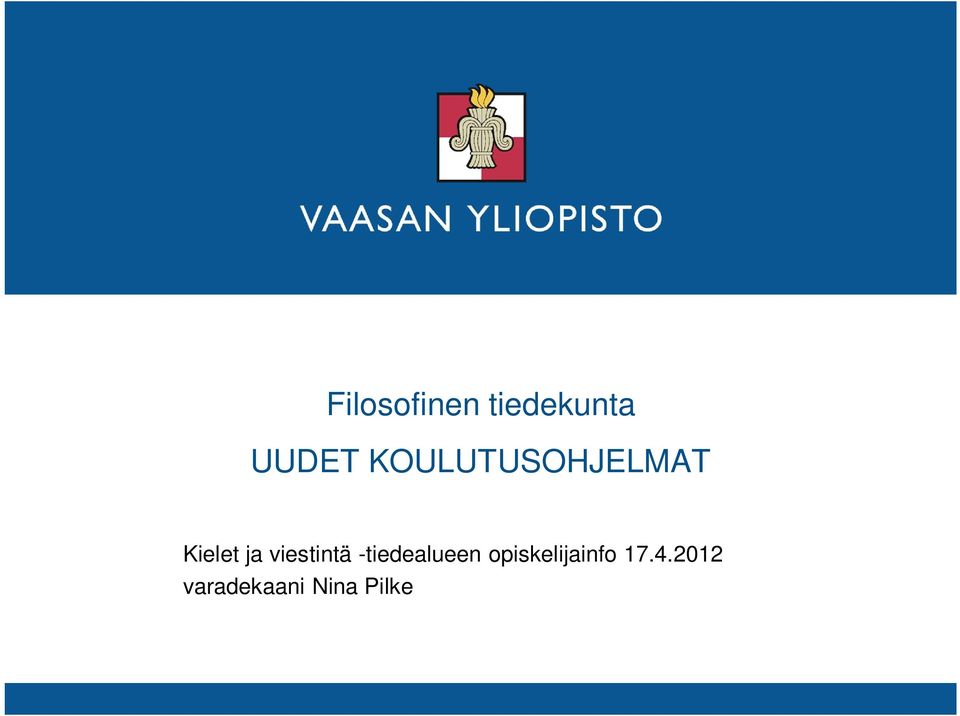 viestintä -tiedealueen