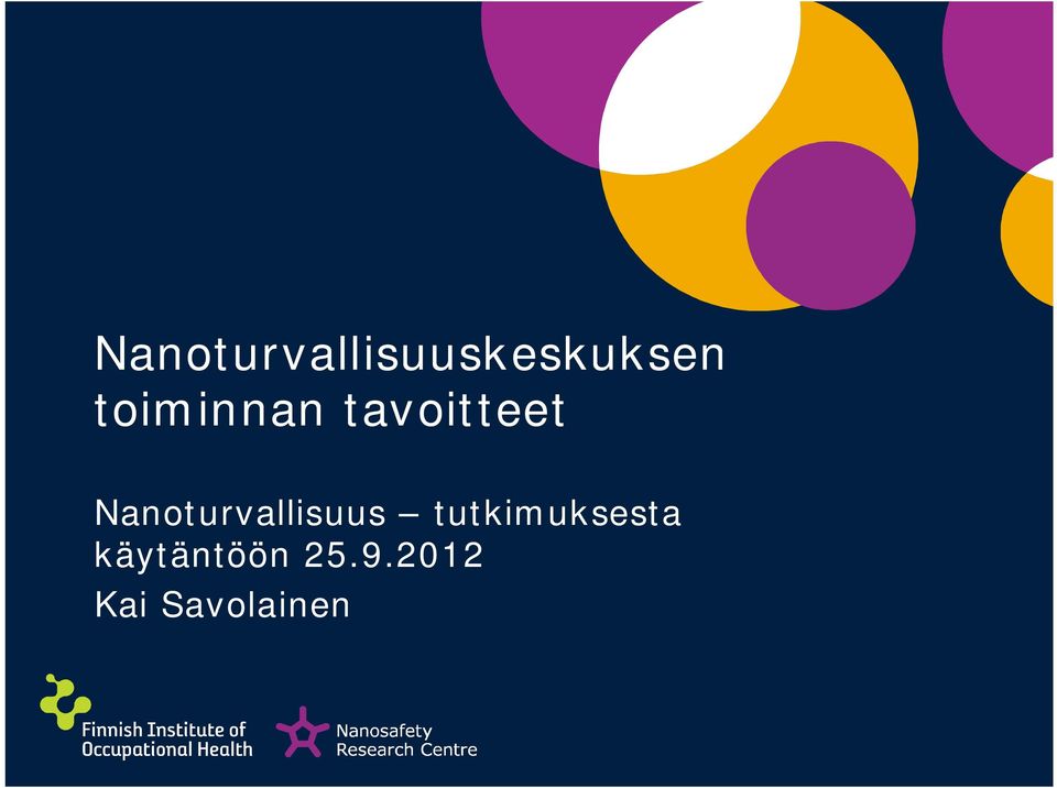 Nanoturvallisuus