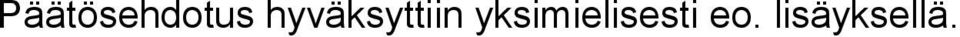 yksimielisesti