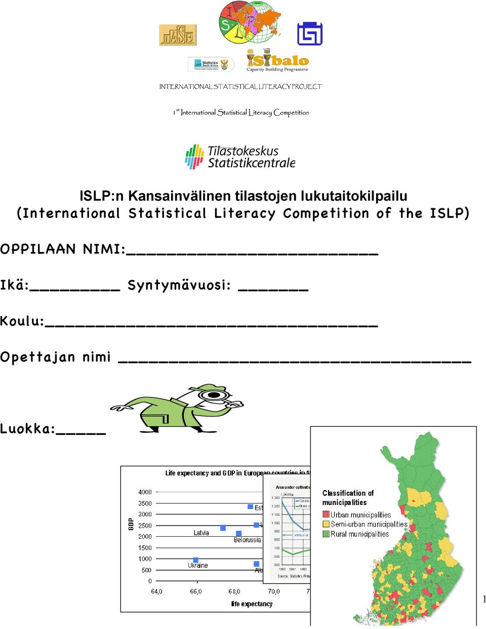 Literacy Competition of the ISLP) OPPILAAN