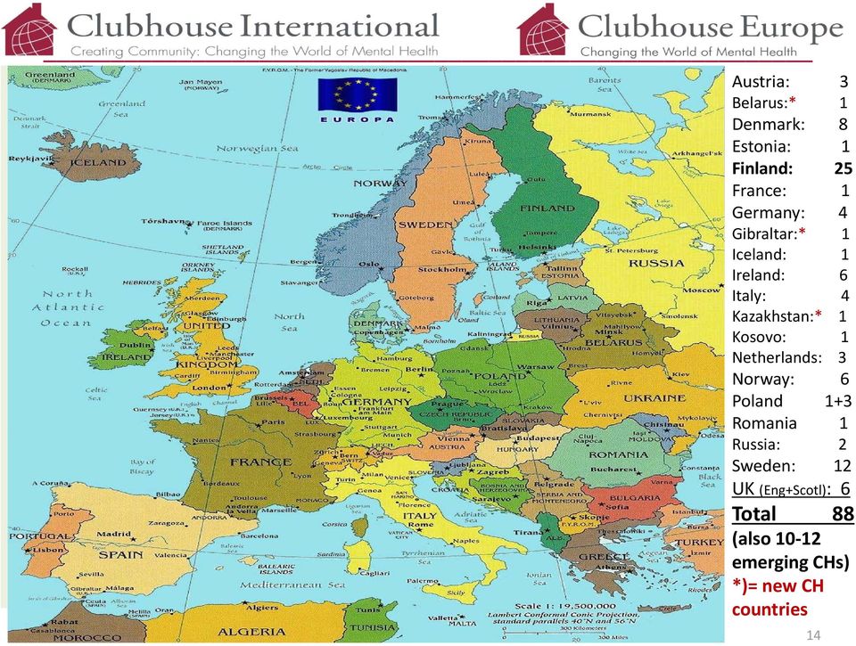 Kosovo: 1 Netherlands: 3 Norway: 6 Poland 1+3 Romania 1 Russia: 2 Sweden:
