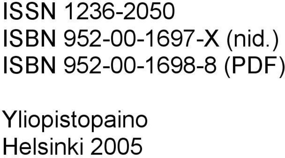 ) ISBN 952-00-1698-8