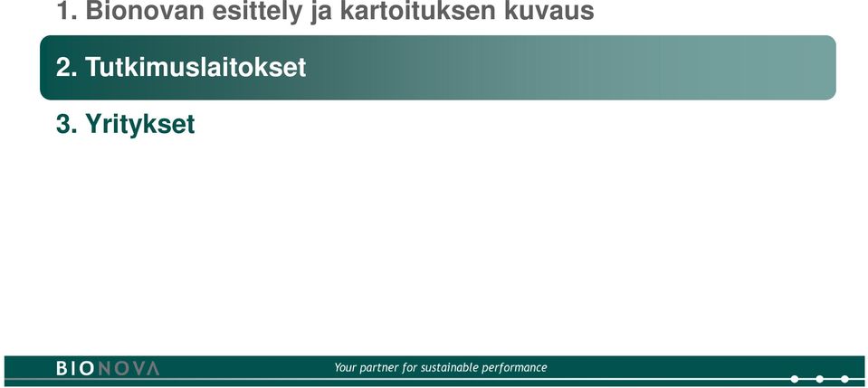 kartoituksen kuvaus