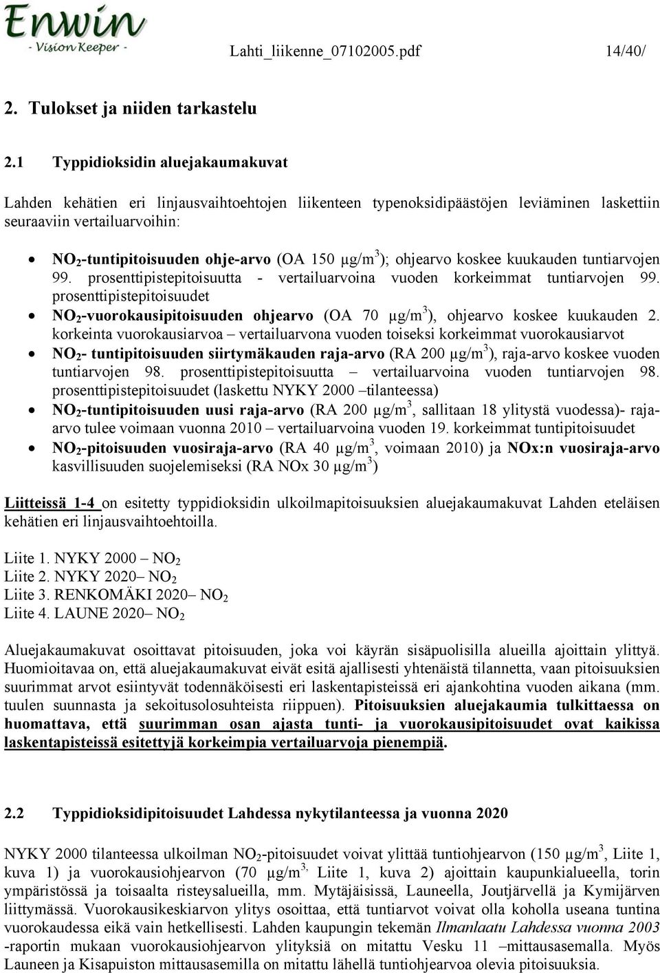 µg/m 3 ); ohjearvo koskee kuukauden tuntiarvojen 99. prosenttipistepitoisuutta - vertailuarvoina vuoden korkeimmat tuntiarvojen 99.