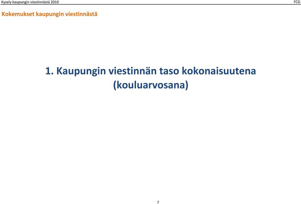 Kaupungin viestinnän