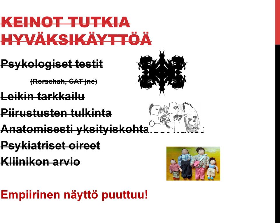 tulkinta Anatomisesti yksityiskohtaiset nuket