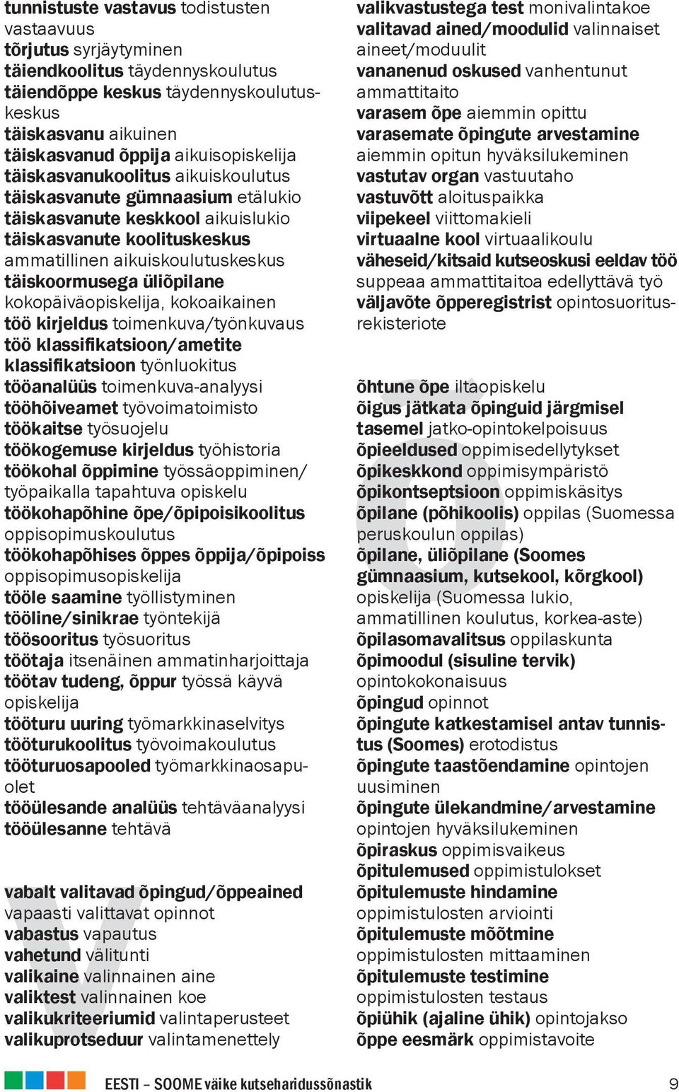 kokopäiväopiskelija, kokoaikainen töö kirjeldus toimenkuva/työnkuvaus töö klassifikatsioon/ametite klassifikatsioon työnluokitus tööanalüüs toimenkuva-analyysi tööhõiveamet työvoimatoimisto töökaitse