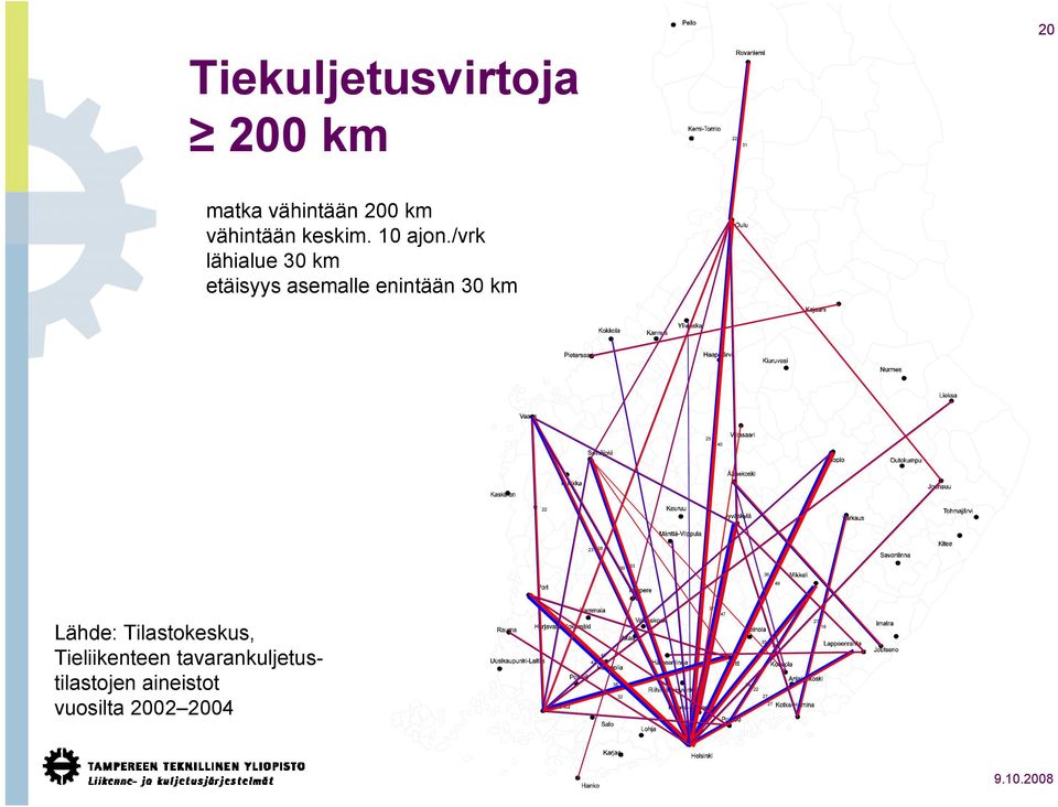 /vrk lähialue 30 km etäisyys asemalle enintään 30 km 25 40 12 22 23 28 30