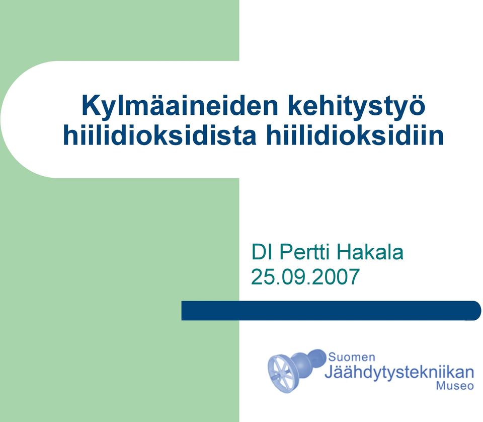 hiilidioksidista