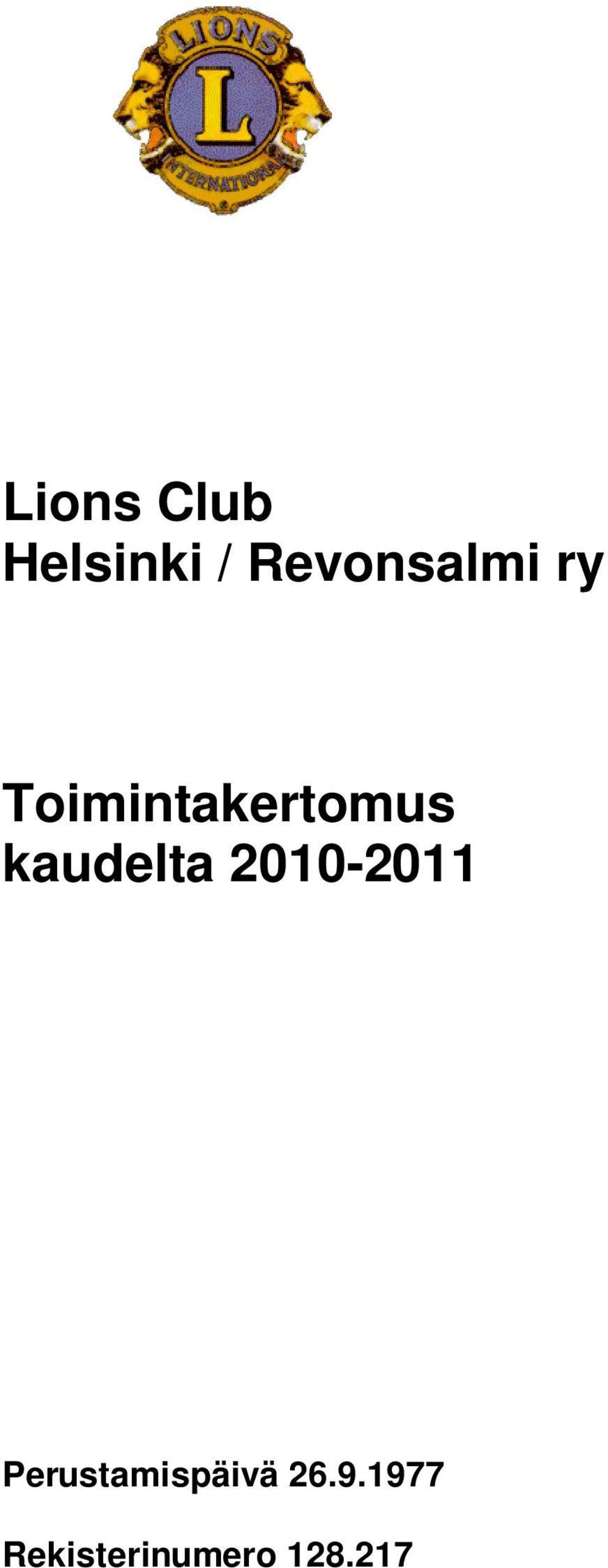 kaudelta 2010-2011