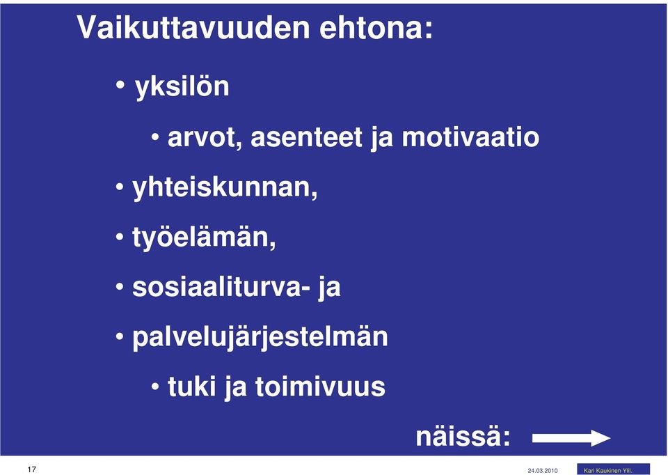 työelämän, sosiaaliturva- ja