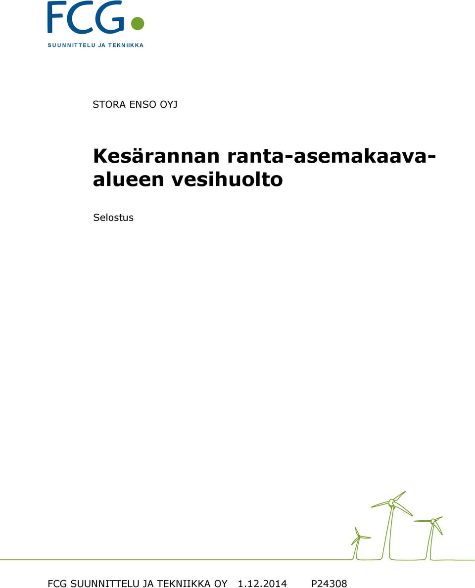 ranta-asemakaavaalueen vesihuolto