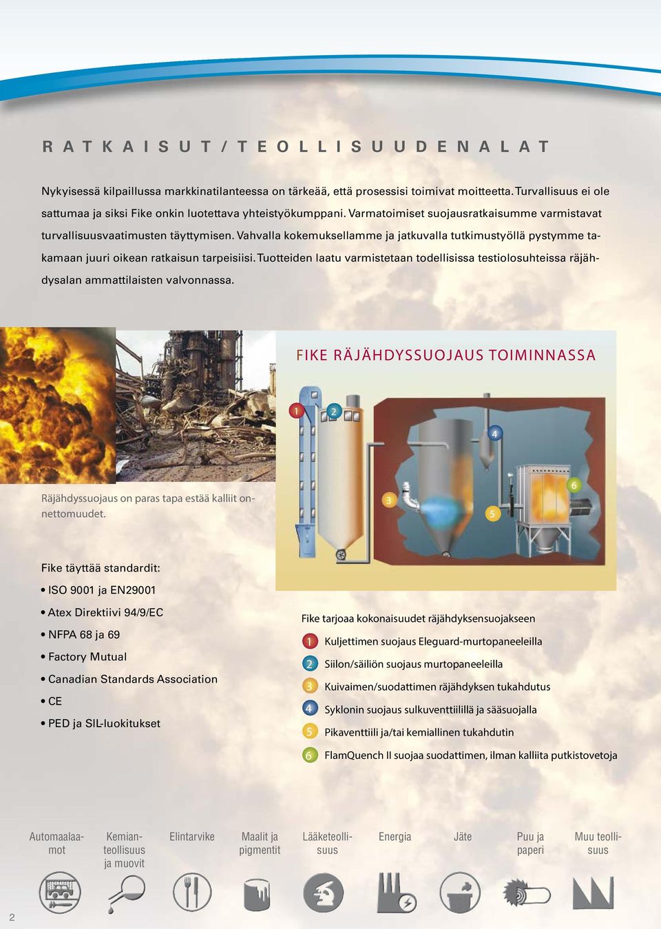 Vahvalla kokemuksellamme ja jatkuvalla tutkimustyöllä pystymme takamaan juuri oikean ratkaisun tarpeisiisi.