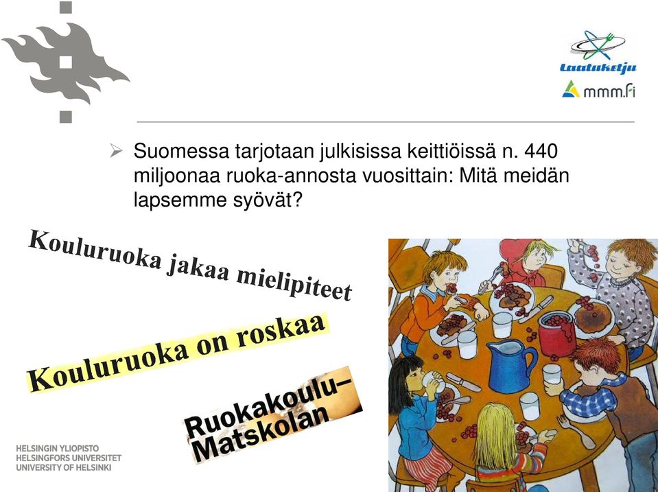 440 miljoonaa ruoka-annosta