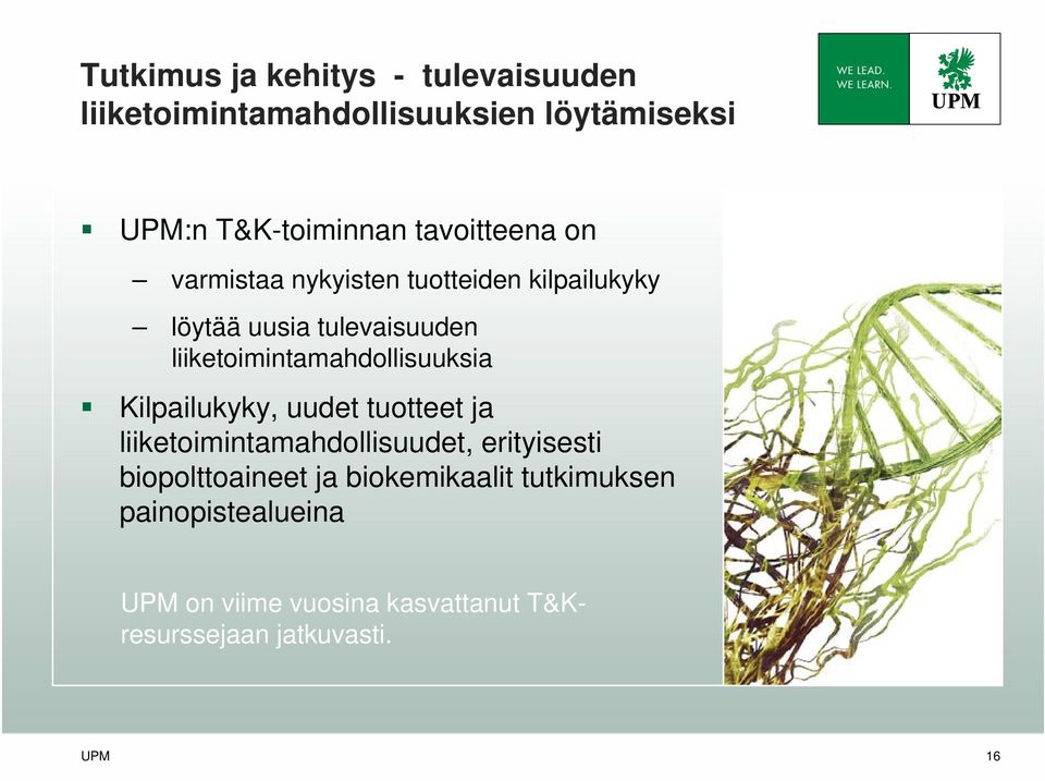 liiketoimintamahdollisuuksia Kilpailukyky, uudet tuotteet ja liiketoimintamahdollisuudet, erityisesti