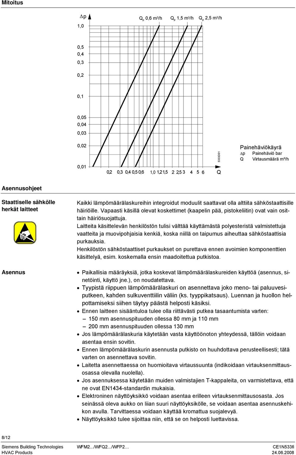 Vapaasti käsillä olevat koskettimet (kaapelin pää, pistokeliitin) ovat vain osittain häiriösuojattuja.