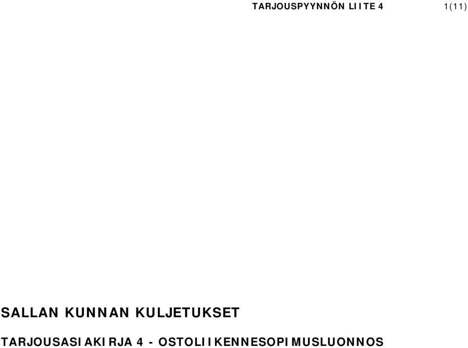 KULJETUKSET