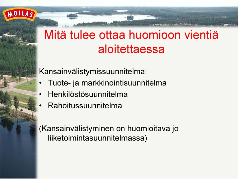 markkinointisuunnitelma Henkilöstösuunnitelma