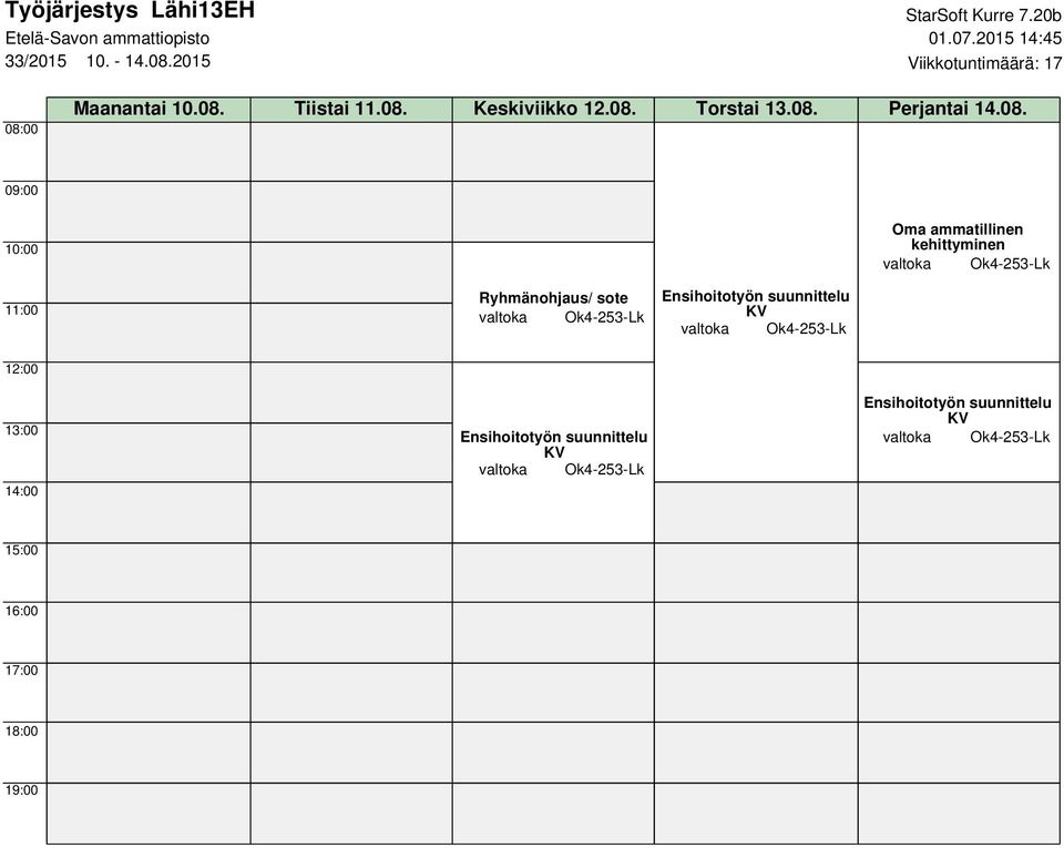 08. Oma ammatillinen kehittyminen valtoka Ok4-253-Lk Ryhmänohjaus/ sote valtoka Ok4-253-Lk