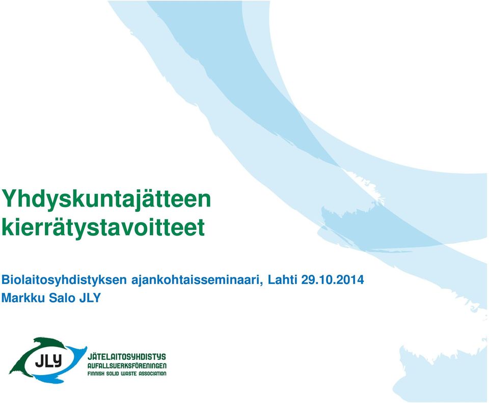 Biolaitosyhdistyksen