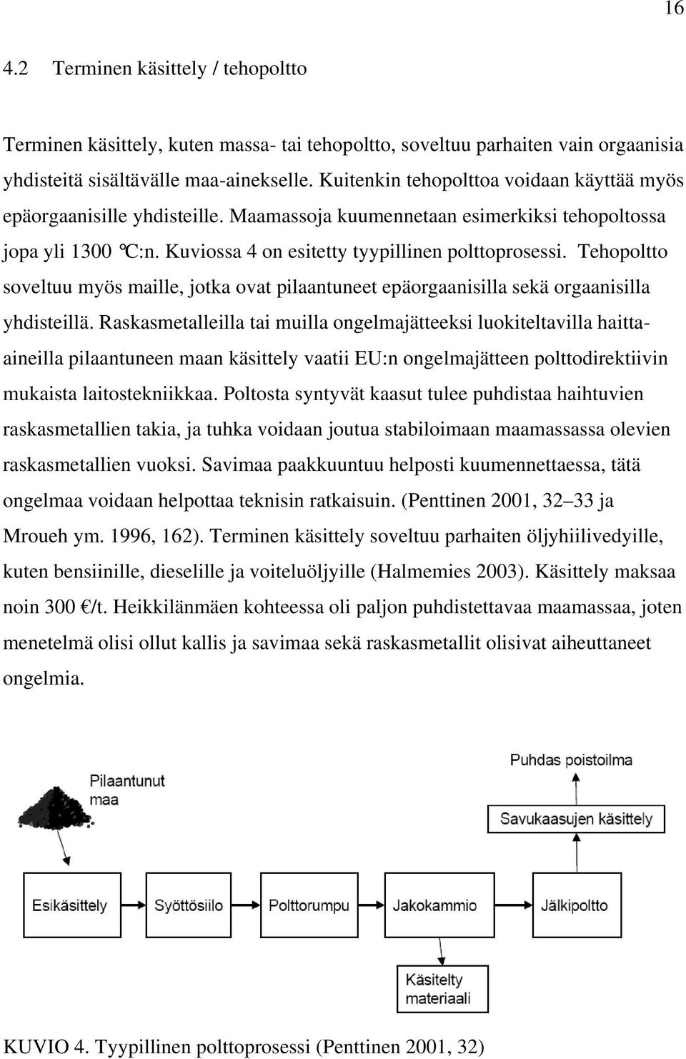 Tehopoltto soveltuu myös maille, jotka ovat pilaantuneet epäorgaanisilla sekä orgaanisilla yhdisteillä.