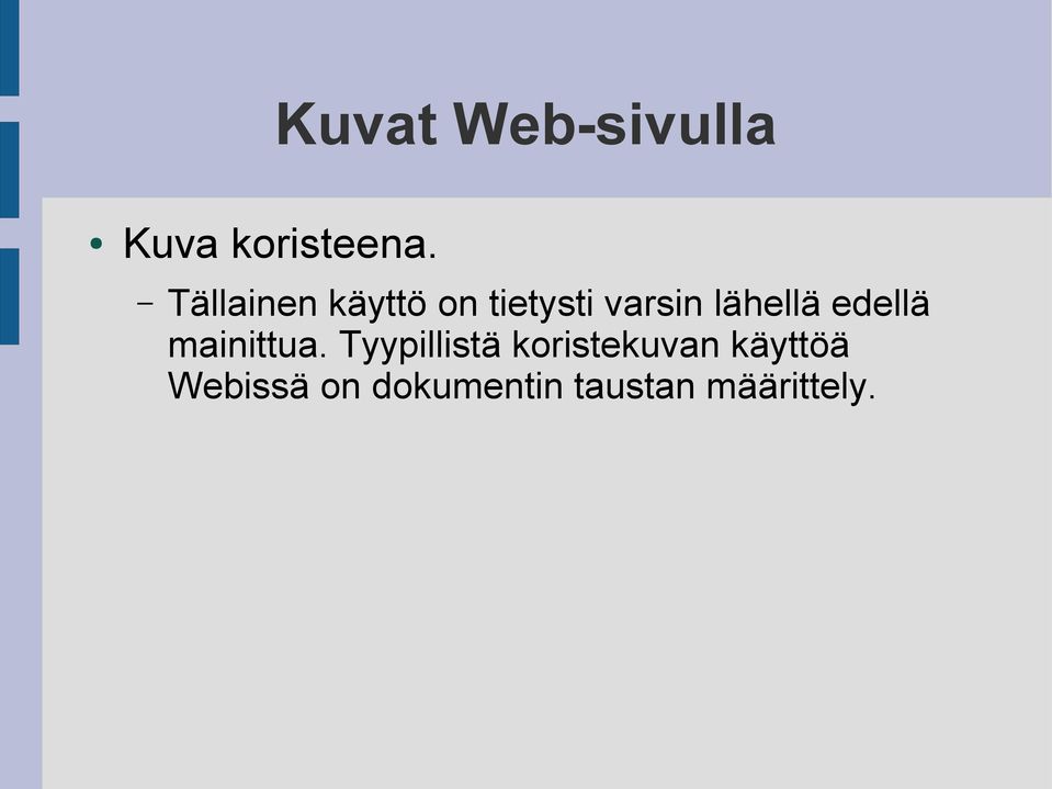 lähellä edellä mainittua.