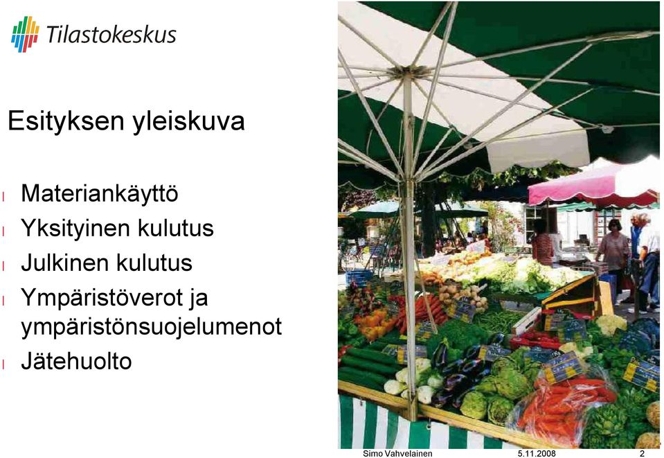 Julkinen kulutus Ympäristöverot
