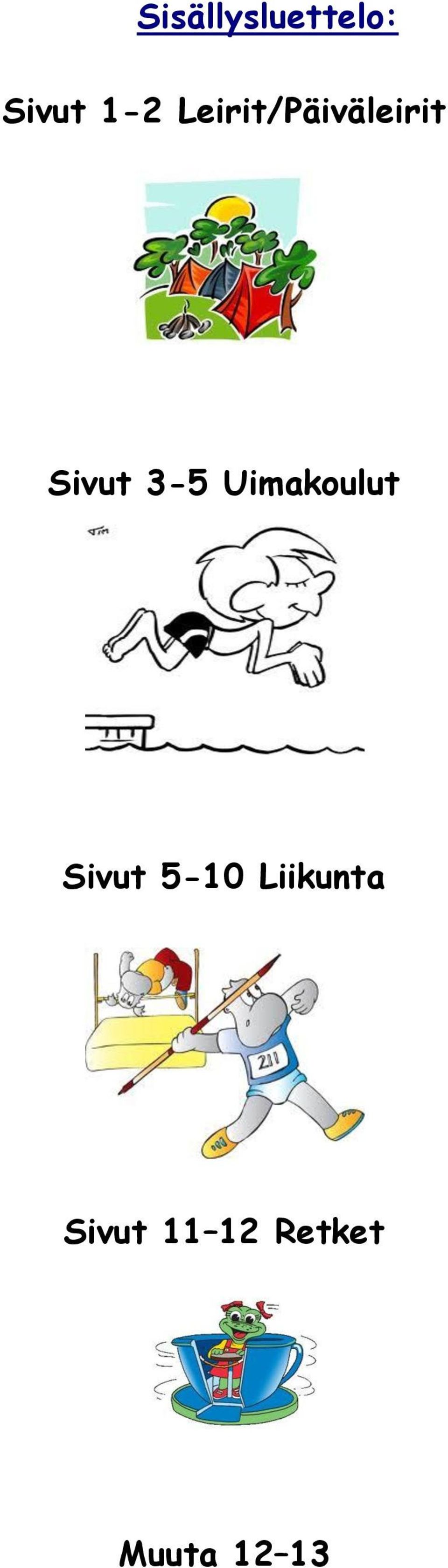 Uimakoulut Sivut 5-10