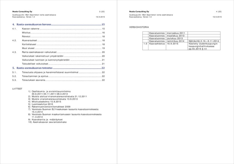 Ranta-asemakaavan toteutus... 22 5.1. Toteutusta ohjaava ja havainnollistavat suunnitelmat... 22 5.2. Toteuttaminen ja ajoitus... 22 5.3. Toteutuksen seuranta.