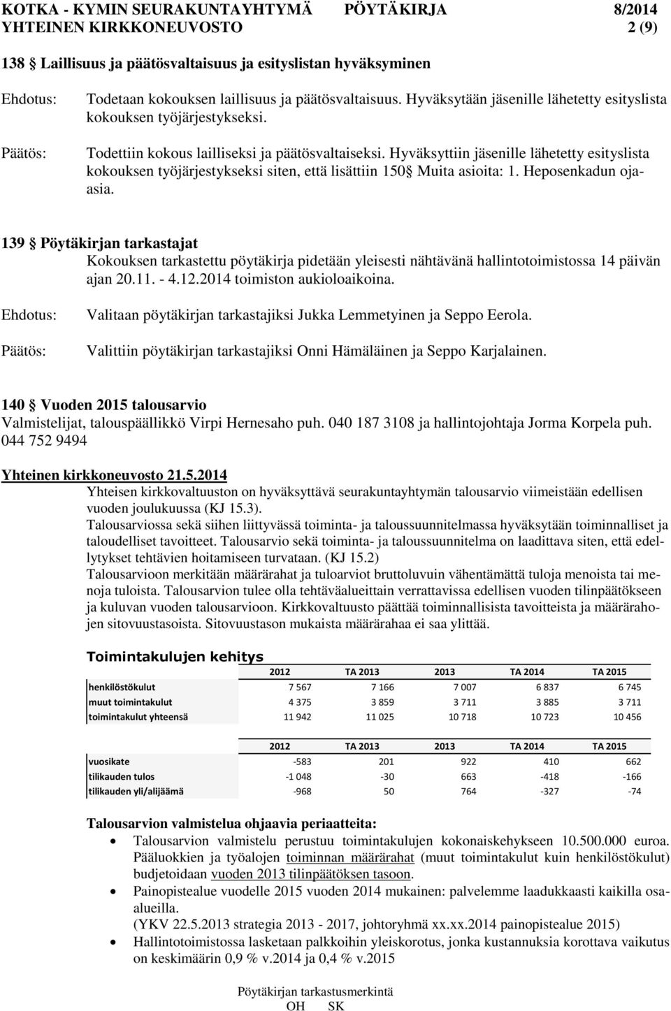 Hyväksyttiin jäsenille lähetetty esityslista kokouksen työjärjestykseksi siten, että lisättiin 150 Muita asioita: 1. Heposenkadun ojaasia.