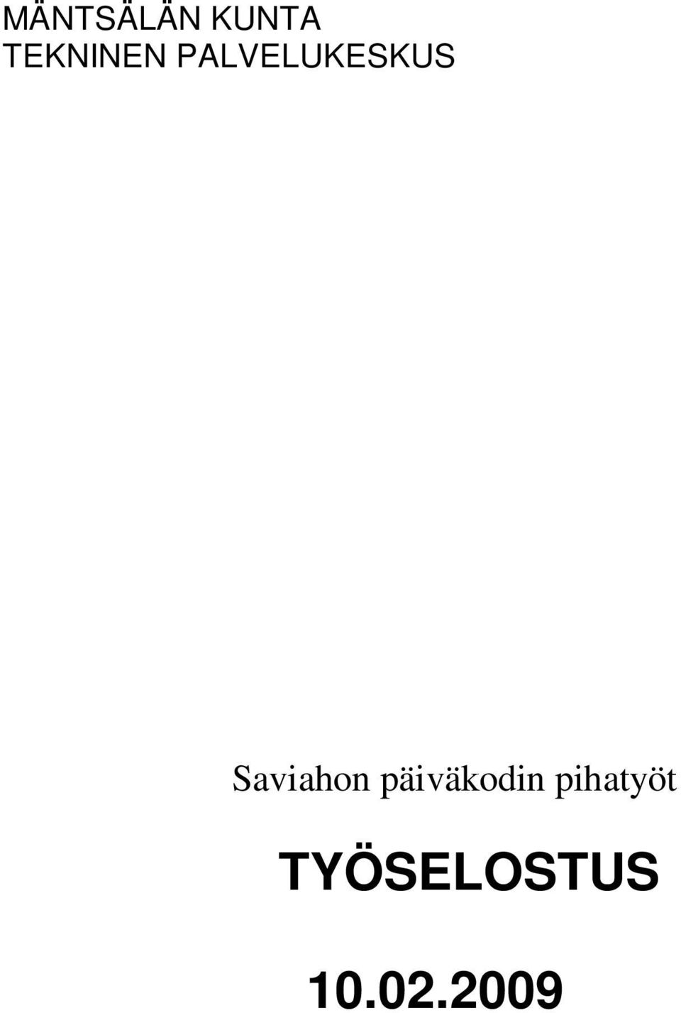 Saviahon päiväkodin