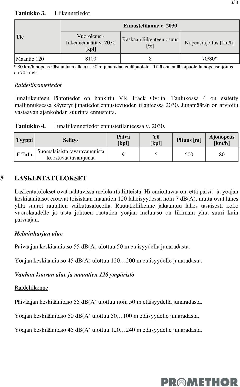 Tätä ennen länsipuolella nopeusrajoitus on 70 km/h. Raideliikennetiedot Junaliikenteen lähtötiedot on hankittu VR Track Oy:lta.