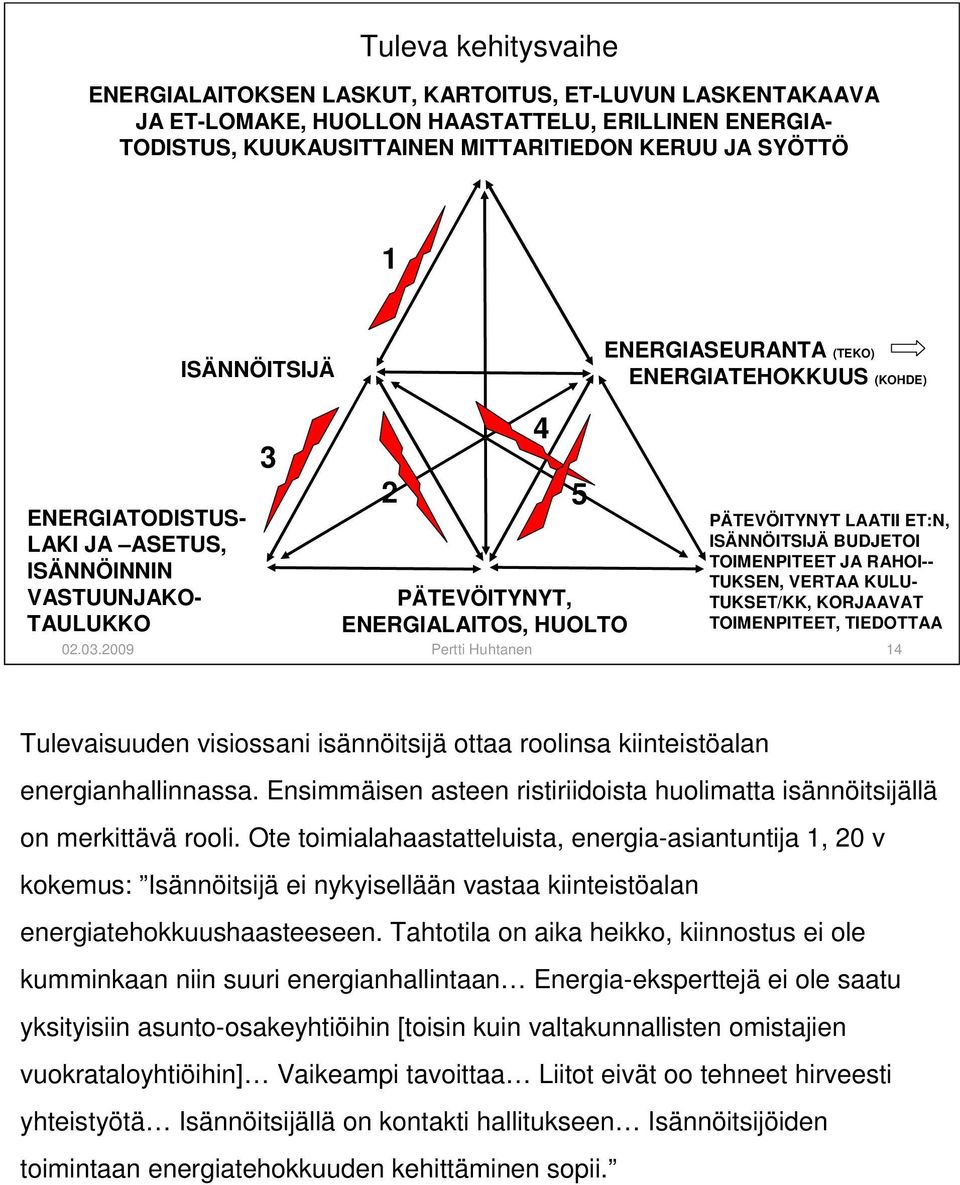 ISÄNNÖITSIJÄ BUDJETOI TOIMENPITEET JA RAHOI-- TUKSEN, VERTAA KULU- TUKSET/KK, KORJAAVAT TOIMENPITEET, TIEDOTTAA 02.03.