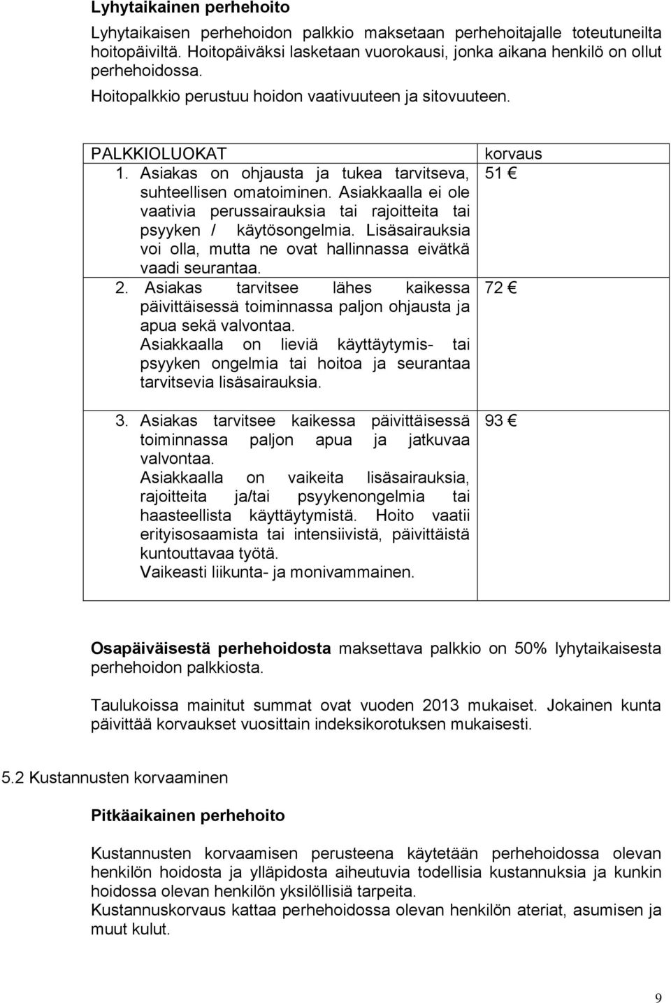 Asiakkaalla ei ole vaativia perussairauksia tai rajoitteita tai psyyken / käytösongelmia. Lisäsairauksia voi olla, mutta ne ovat hallinnassa eivätkä vaadi seurantaa. 2.