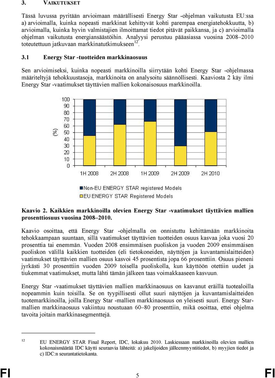 Analyysi perustuu pääasiassa vuosina 2008 2010 toteutettuun jatkuvaan markkinatutkimukseen 12. 3.