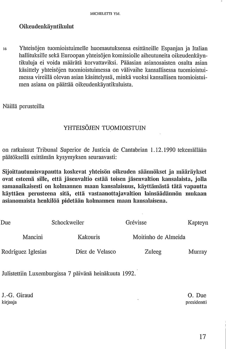 määrätä korvattaviksi.