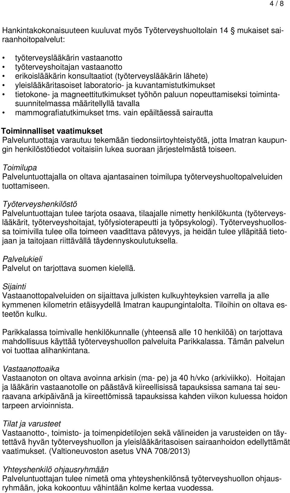 mammografiatutkimukset tms.