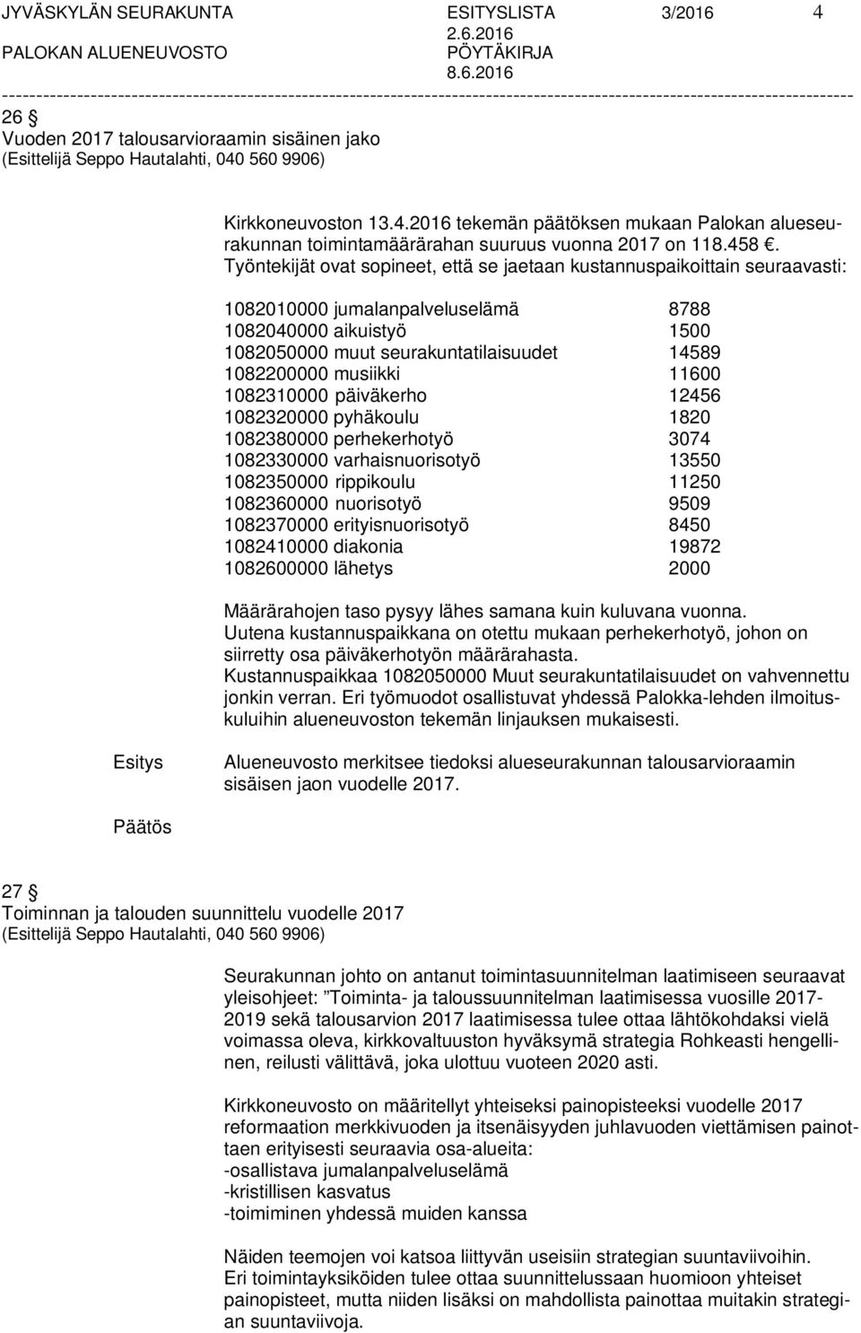 musiikki 11600 1082310000 päiväkerho 12456 1082320000 pyhäkoulu 1820 1082380000 perhekerhotyö 3074 1082330000 varhaisnuorisotyö 13550 1082350000 rippikoulu 11250 1082360000 nuorisotyö 9509 1082370000