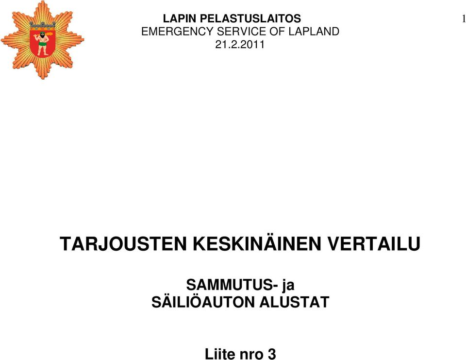 VERTAILU SAMMUTUS-