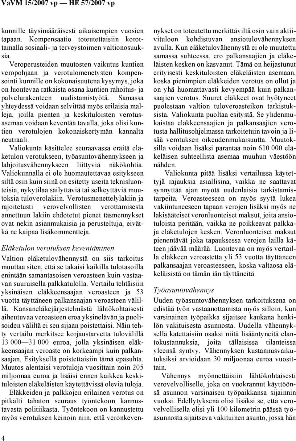uudistamistyötä.