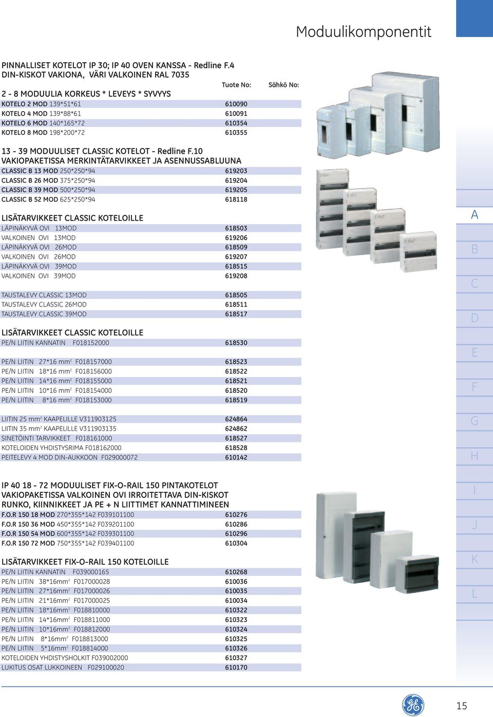 10 VOPTSS MRNTÄTRVT SNNUSSUUN SS 13 MO 250*250*94 619203 SS 26 MO 375*250*94 619204 SS 39 MO 500*250*94 619205 SS 52 MO 625*250*94 618118 SÄTRVT SS OTO ÄPNÄYVÄ OV 13MO 618503 VONN OV 13MO 619206