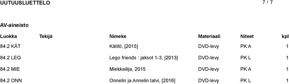 2 LEG Lego friends : jaksot -3, [203]