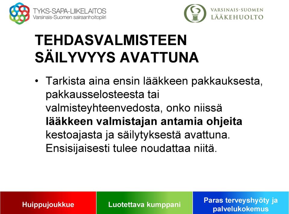 valmisteyhteenvedosta, onko niissä lääkkeen valmistajan