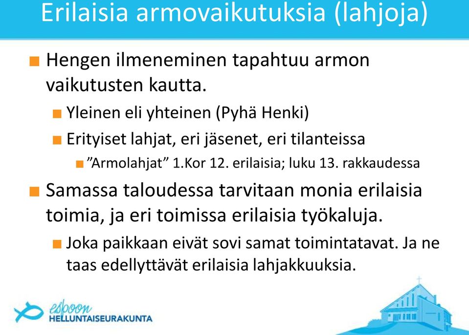 erilaisia; luku 13.