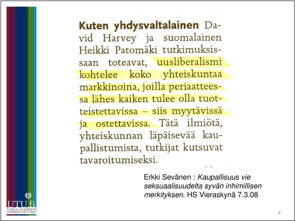 seksuaalisuudelta syvän