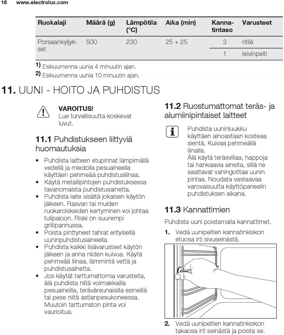 1 Puhdistukseen liittyviä huomautuksia Puhdista laitteen etupinnat lämpimällä vedellä ja miedolla pesuaineella käyttäen pehmeää puhdistusliinaa.